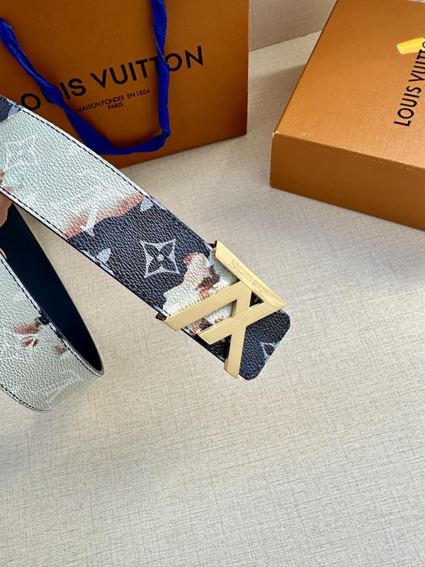 激安ルイヴィトンベルト素材ディテール